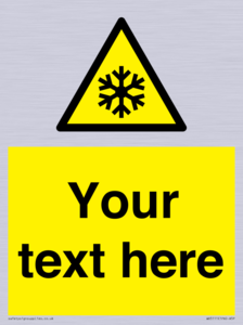 Custom Snowflake Sign